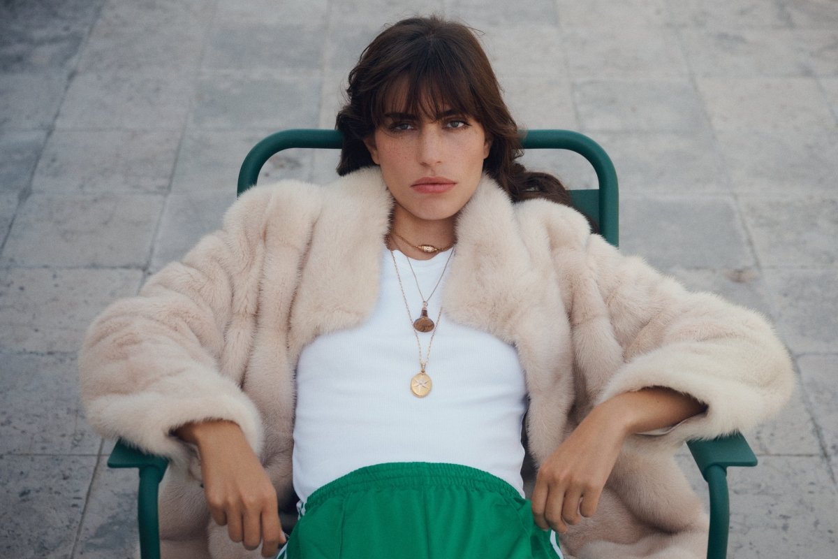 Collier Or Jaune Fermoir Barillet Emaillé - Castafiore