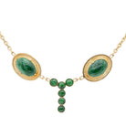 Collier Or jaune Jade Jadéite - Castafiore