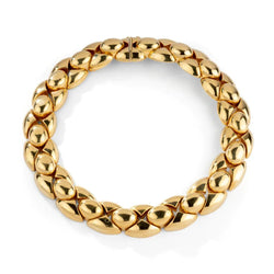 Collier or jaune maillon - Castafiore