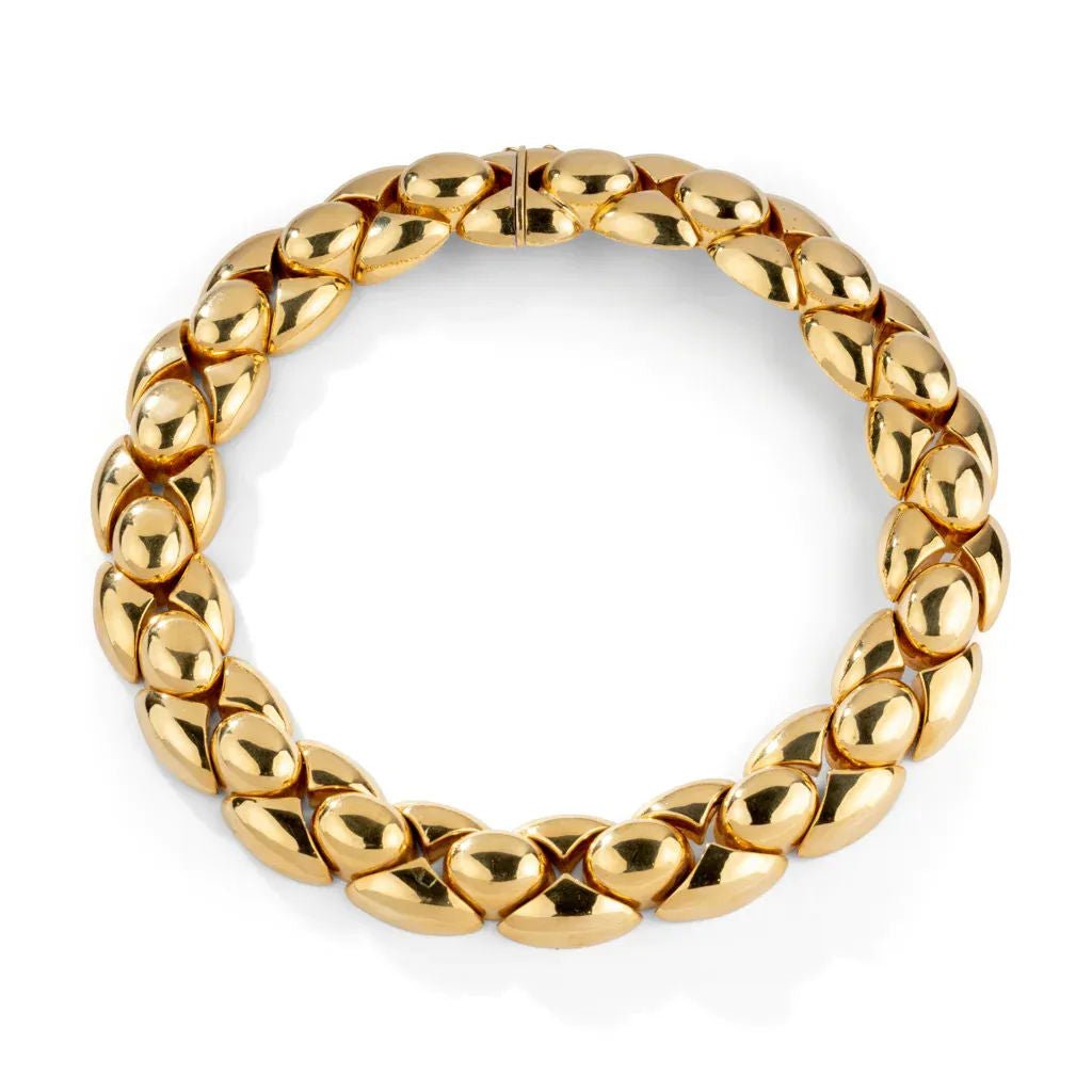 Collier or jaune maillon - Castafiore