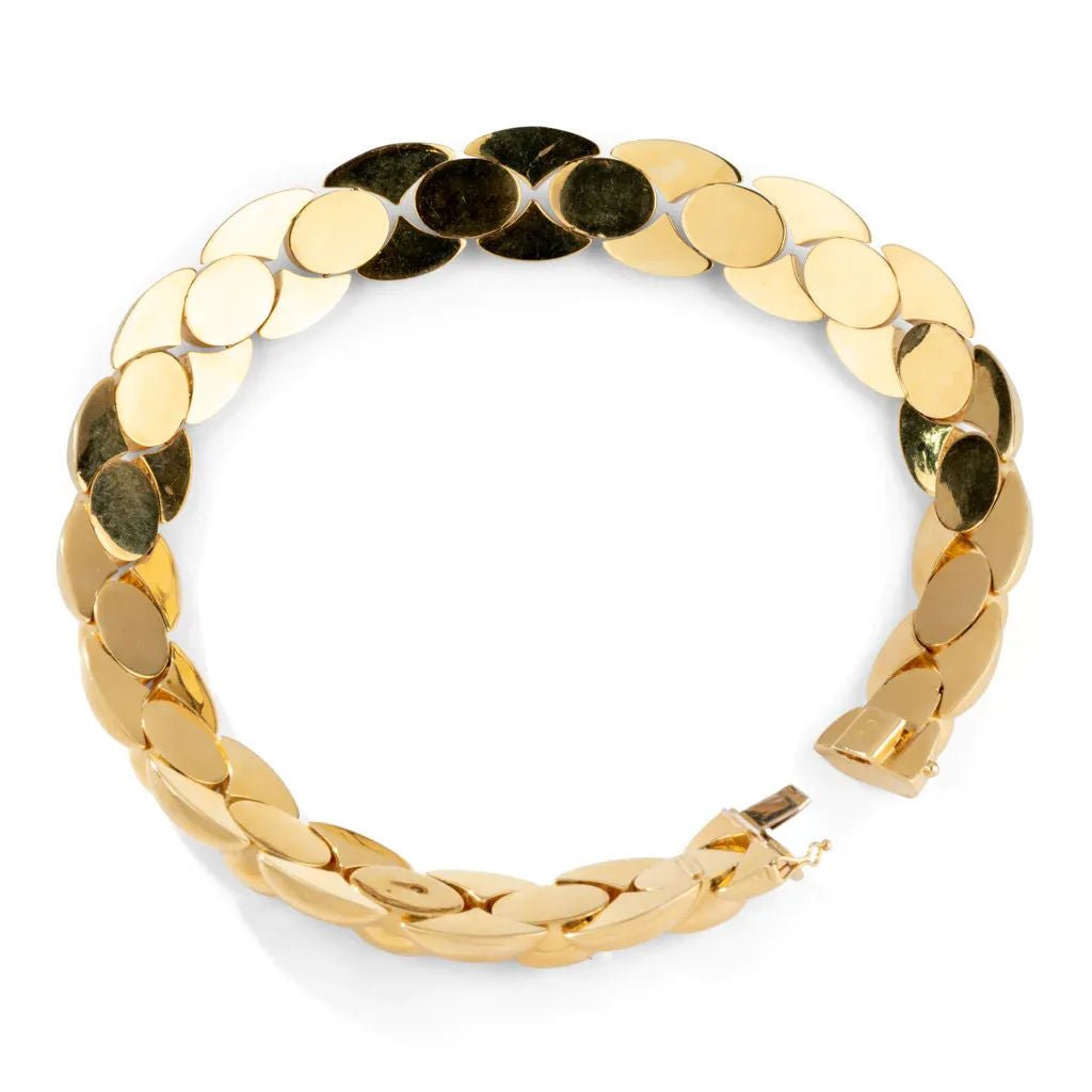 Collier or jaune maillon - Castafiore