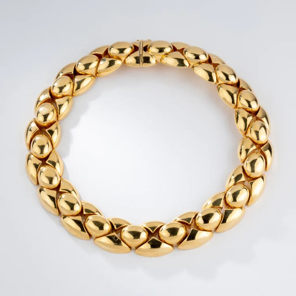 Collier or jaune maillon - Castafiore
