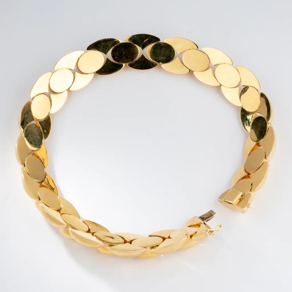 Collier or jaune maillon - Castafiore