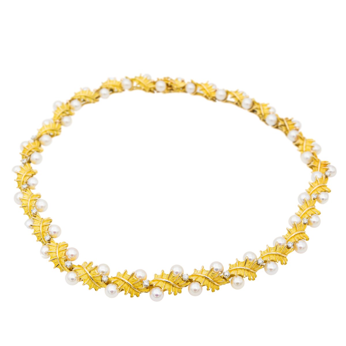 Collier Or jaune Perle - Castafiore