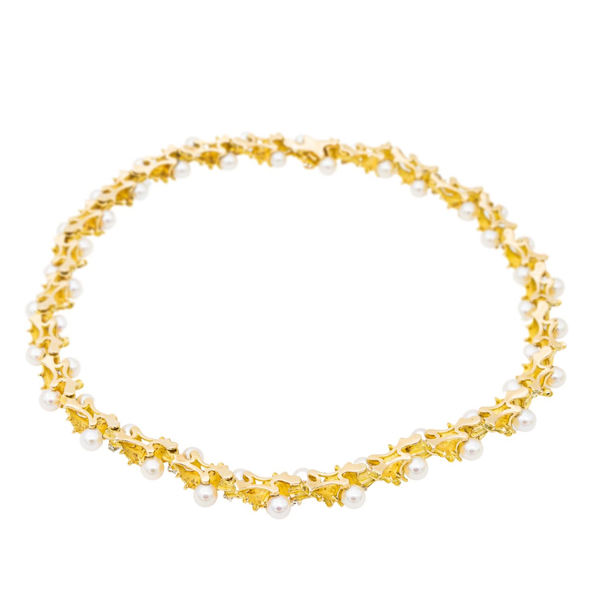 Collier Or jaune Perle - Castafiore