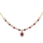 Collier Or jaune Rubis - Castafiore