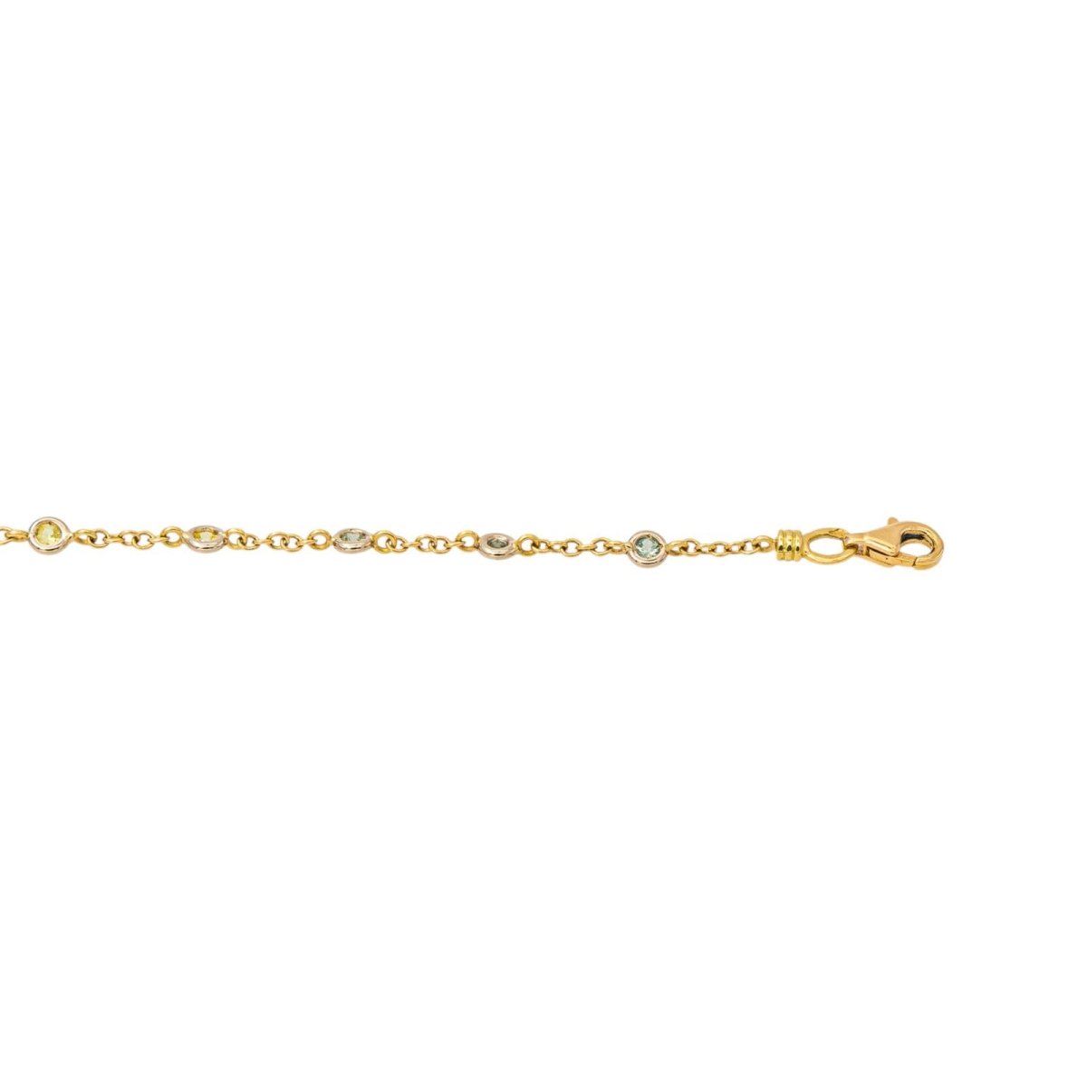 Collier Or jaune Saphir - Castafiore