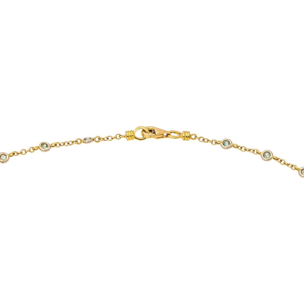 Collier Or jaune Saphir - Castafiore