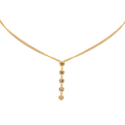 Collier Or rose Diamant - Castafiore