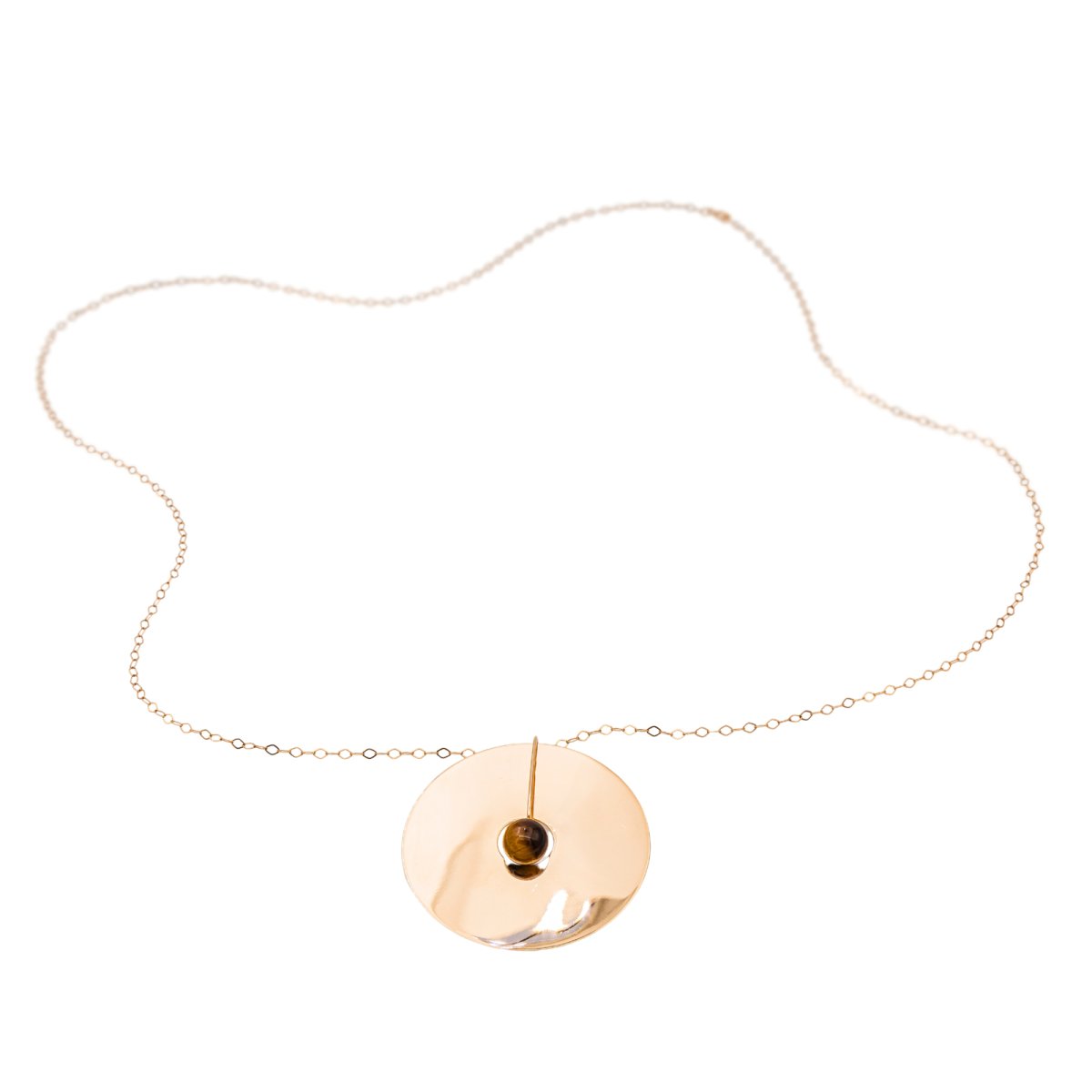 Collier Or rose Œil - de - Tigre - Castafiore