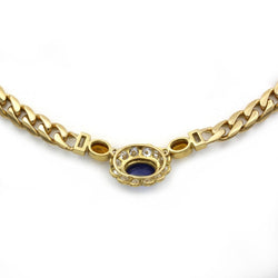 Collier Or, Saphir & Diamants - FRED - Castafiore