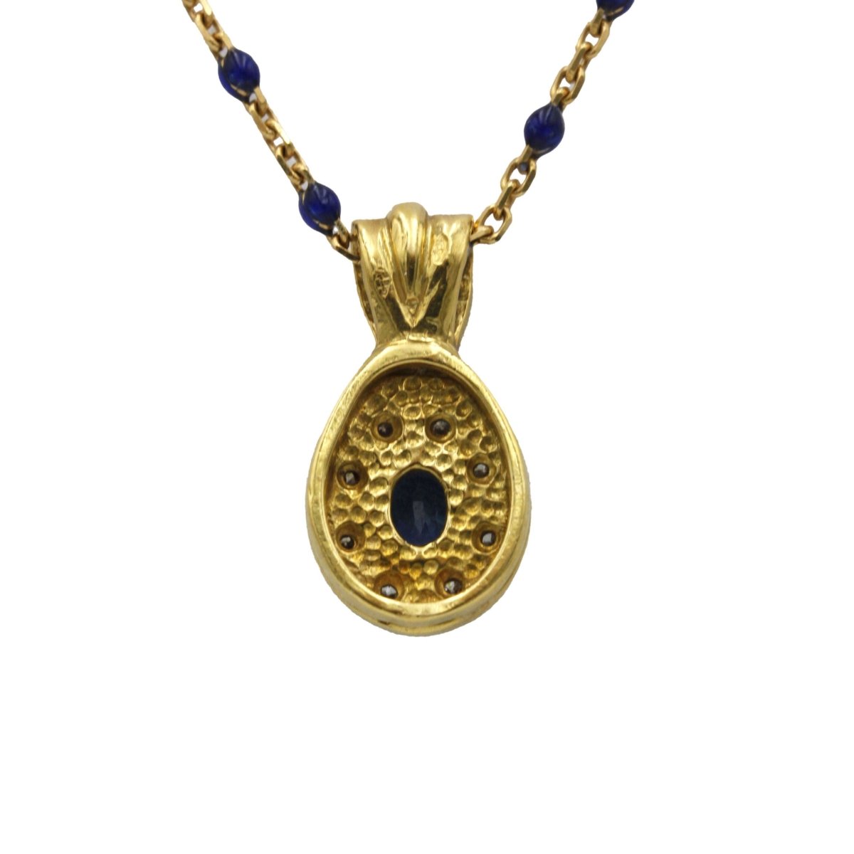 Collier - Or, Saphir et Diamants - Castafiore