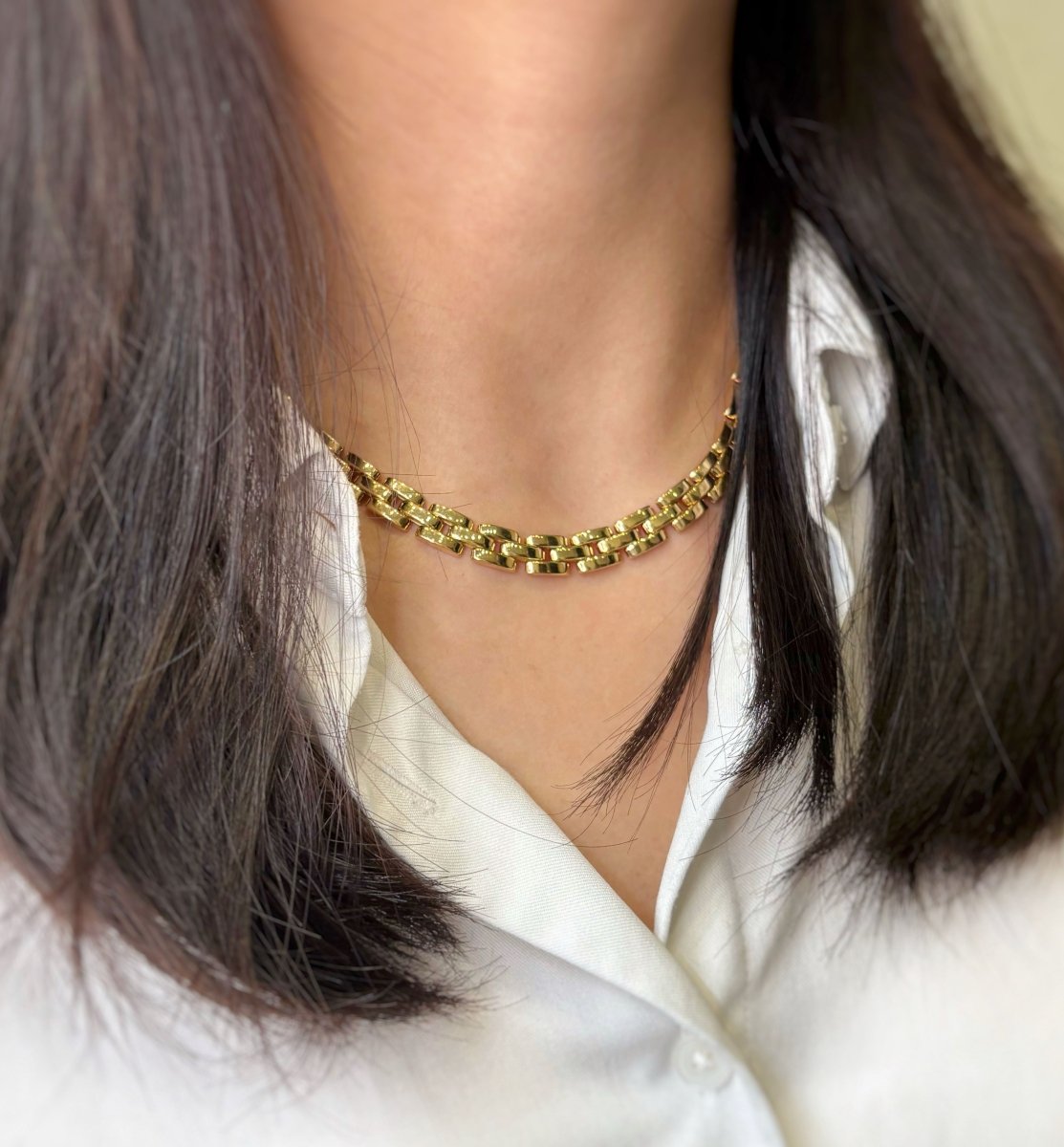 Collier Panthère 3 rangs - CARTIER - Castafiore