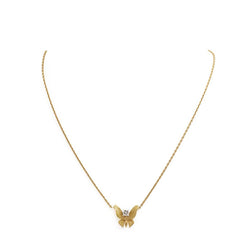 Collier papillon diamant en or - Castafiore