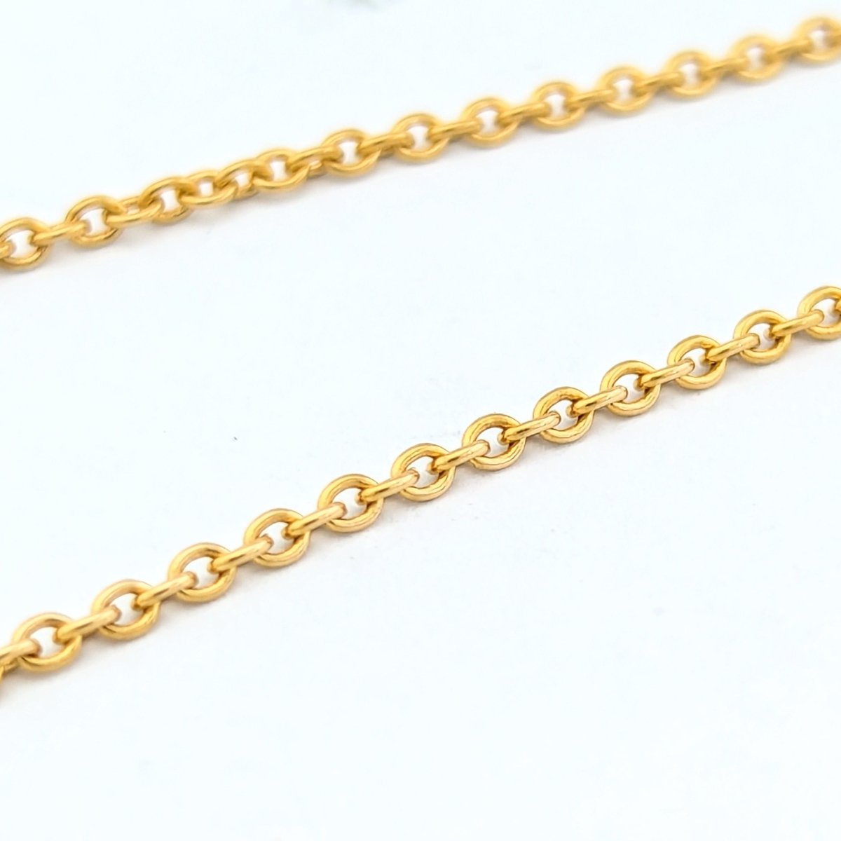 Collier papillon en or jaune et diamant