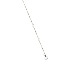 Collier Pendentif ARTHUS BERTRAND "Royale maille" en or blanc et diamant - Castafiore