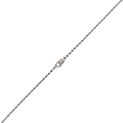Collier pendentif avec 1,50 Cts de diamants H - VS taillés en chiffres en Platine. - Castafiore