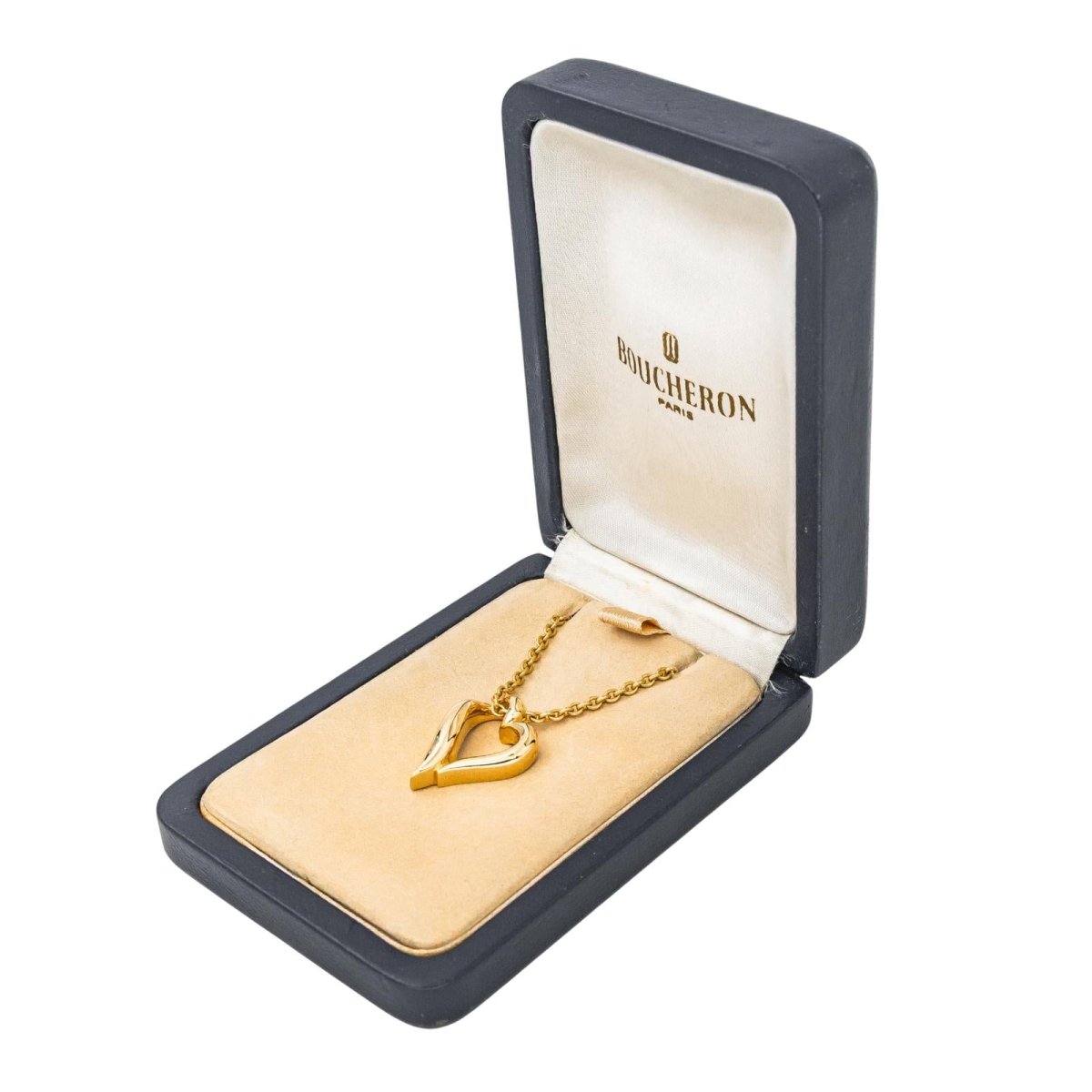Collier Pendentif BOUCHERON "Coeur" en or jaune - Castafiore