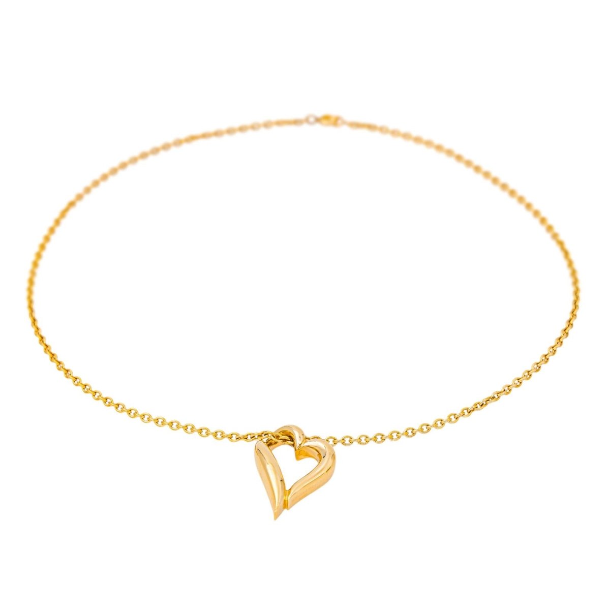 Collier Pendentif BOUCHERON "Coeur" en or jaune - Castafiore
