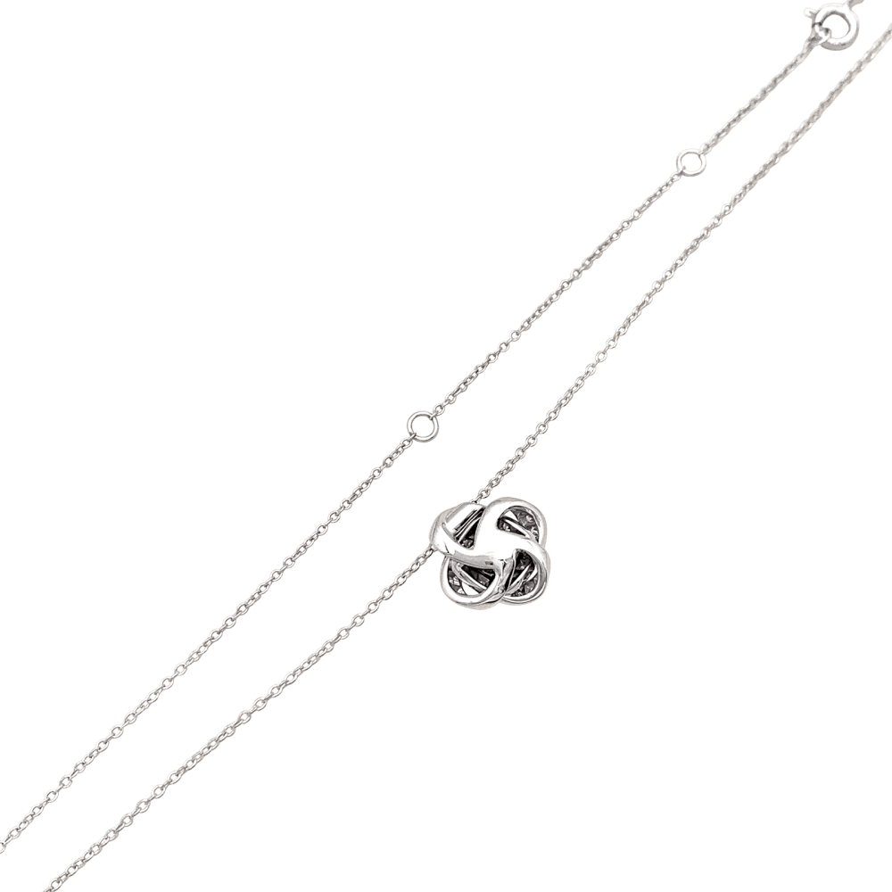 Necklace Boucheron, "Ava Pivoine", white gold, diamonds.