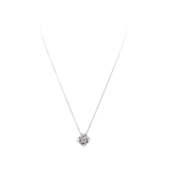 Necklace Boucheron, "Ava Pivoine", white gold, diamonds.