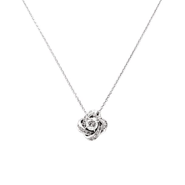 Necklace Boucheron, "Ava Pivoine", white gold, diamonds.