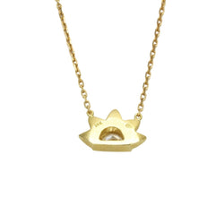Collier Pendentif BROOKE GREGSON "Sunbeam" en or jaune et diamants - Castafiore