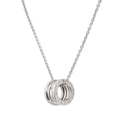 Collier Pendentif BULGARI "B.Zero 1" en or blanc - Castafiore