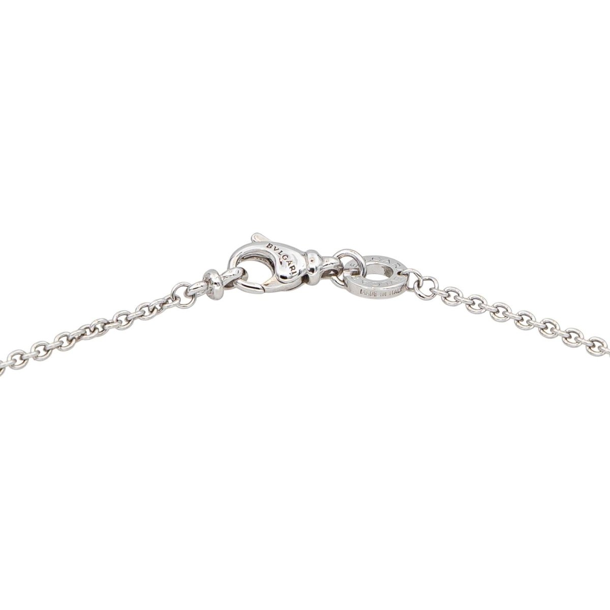 Collier Pendentif BULGARI "B.Zero 1" en or blanc - Castafiore