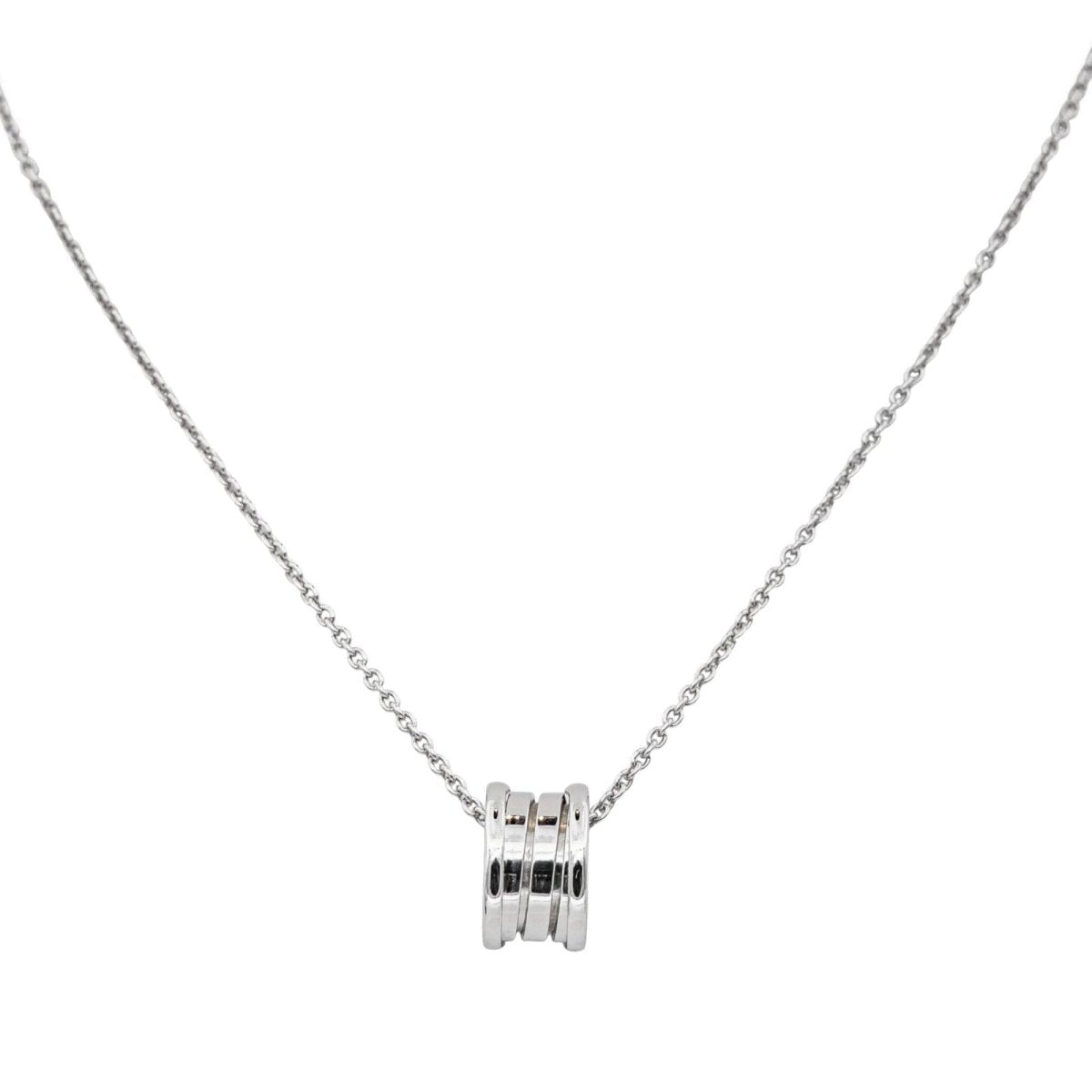 Collier Pendentif BULGARI "B.Zero 1" en or blanc - Castafiore