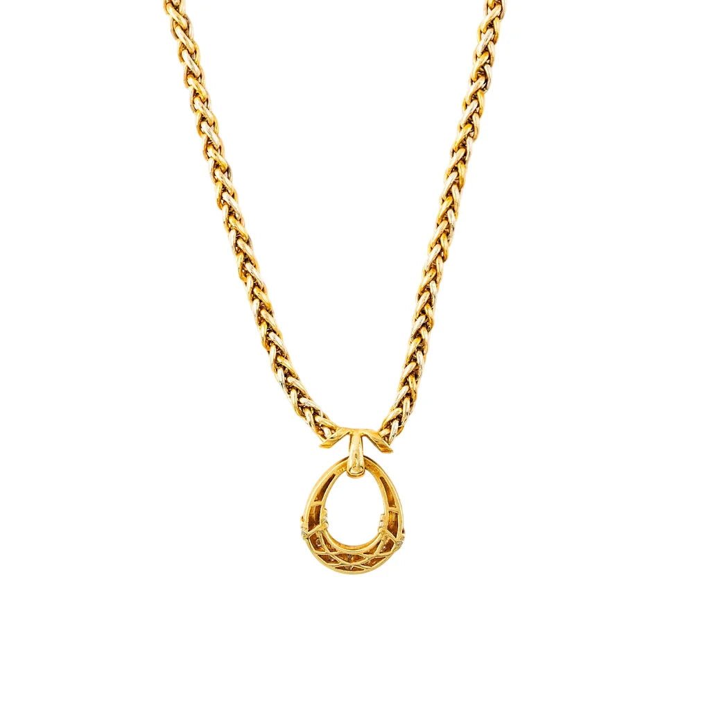 Collier Pendentif CARTIER en or jaune, or rose, or blanc et diamants - Castafiore
