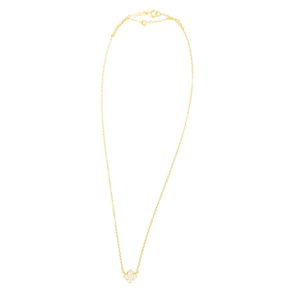 Collier Pendentif CARTIER "Inde Mystérieuse" en or jaune et diamants - Castafiore