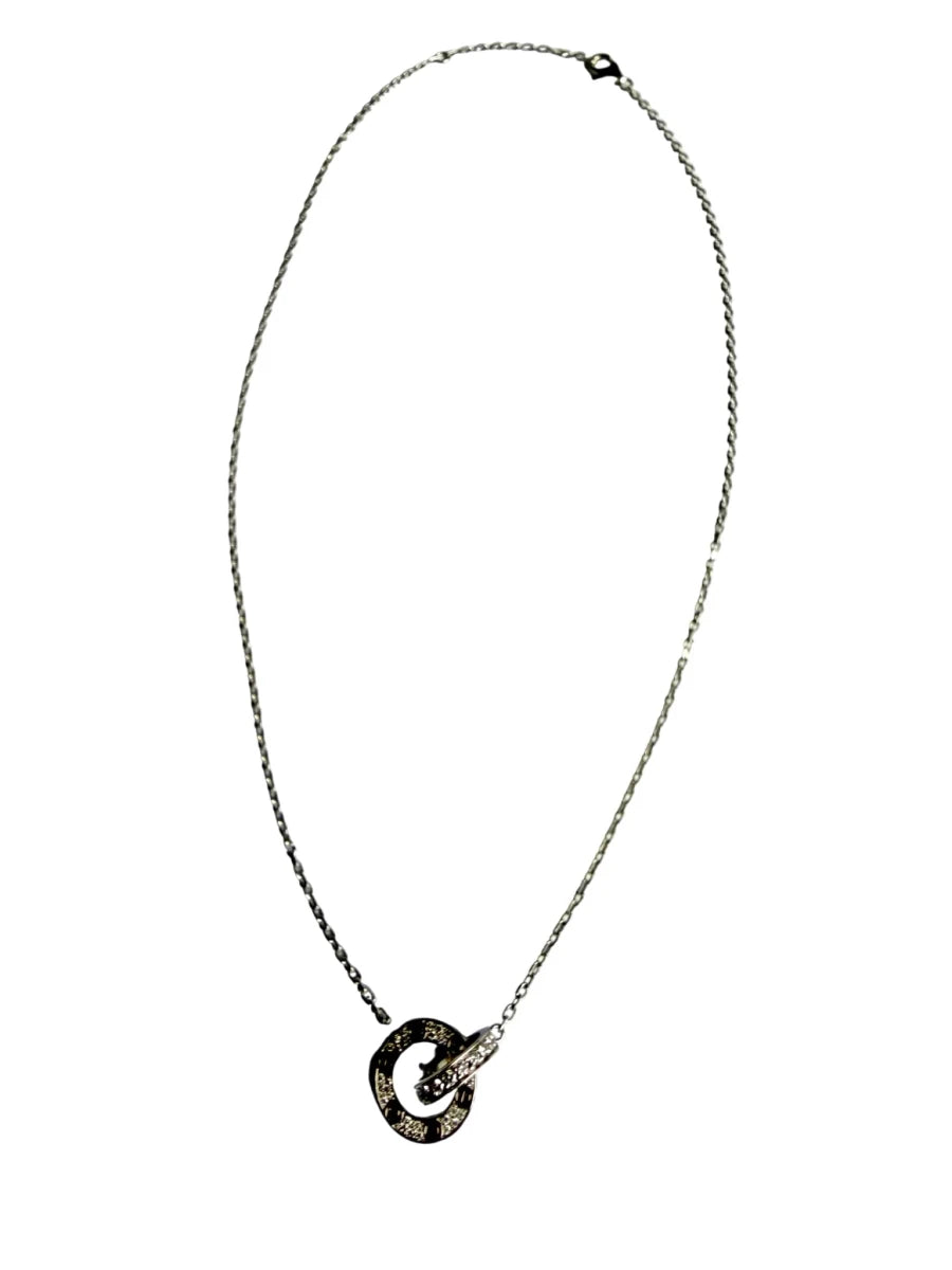 Collier Pendentif CARTIER "Love" en or blanc et diamants - Castafiore
