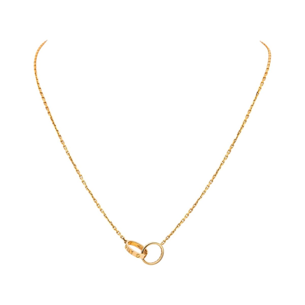 Cartier Necklace Love Or rose diamond