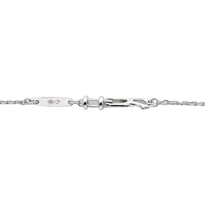 Collier Pendentif CARTIER "Muguet" en platine, perles et diamants - Castafiore
