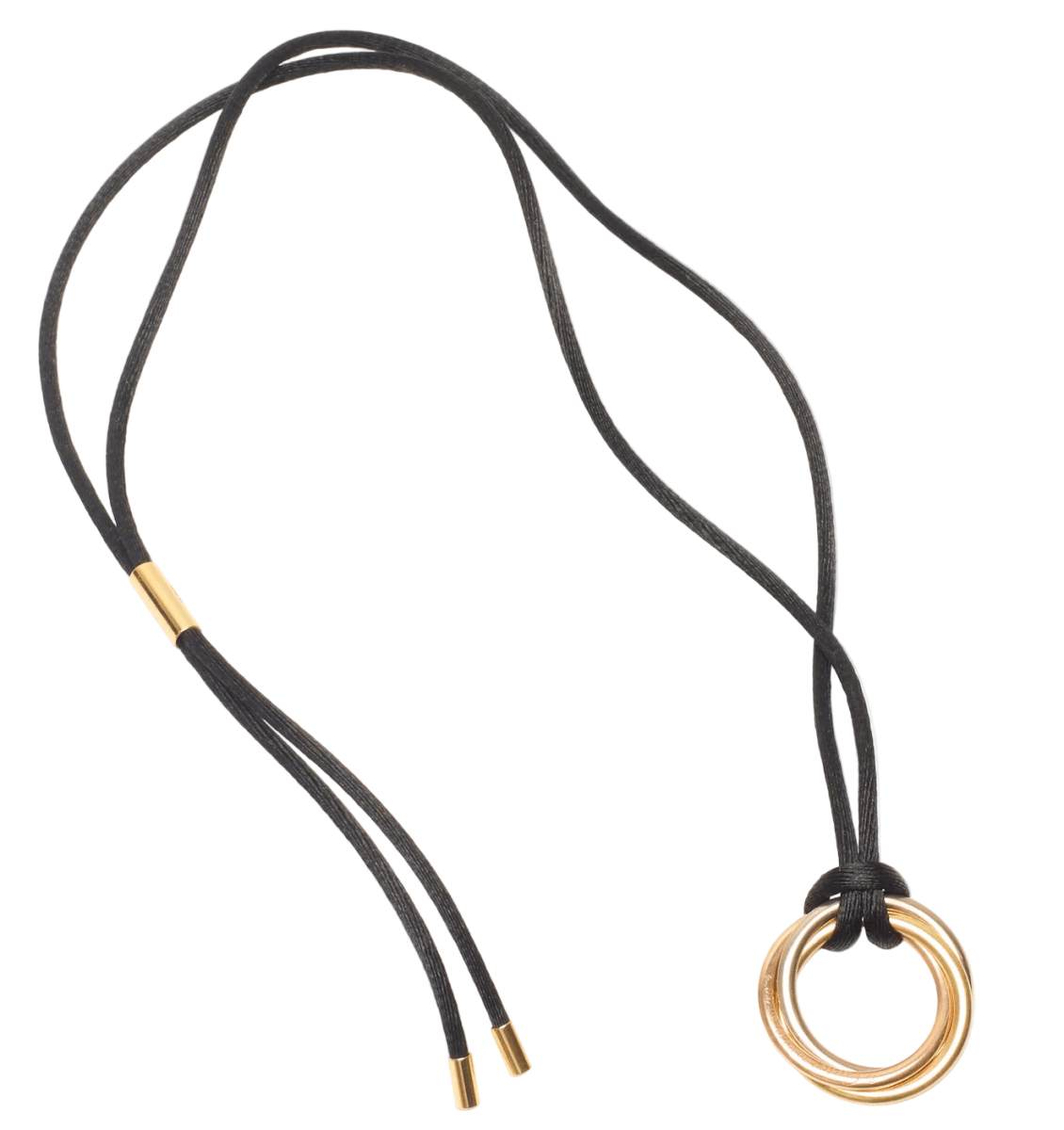 Collier Pendentif CARTIER "Trinity" en or blanc, or jaune et or rose - Castafiore