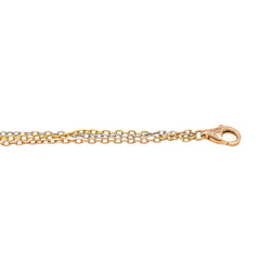 Cartier Necklace Trinity Rose gold diamond