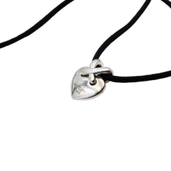 Collier Pendentif CHAUMET "Liens Coeur" en or blanc et diamants - Castafiore