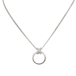 Chaumet Necklace  White gold links  diamond