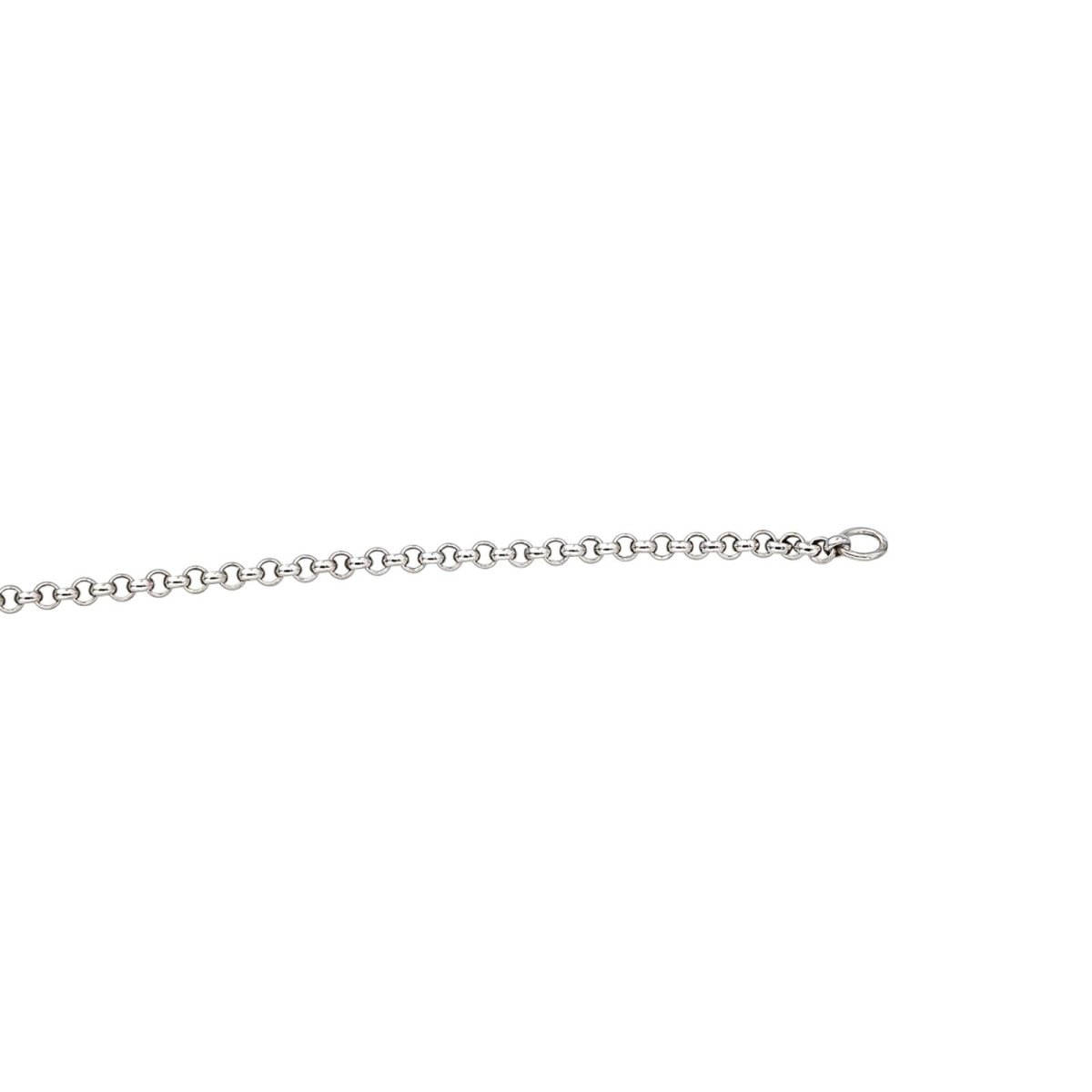Collier Pendentif CHOPARD "Happy Diamond" en or blanc et diamants - Castafiore