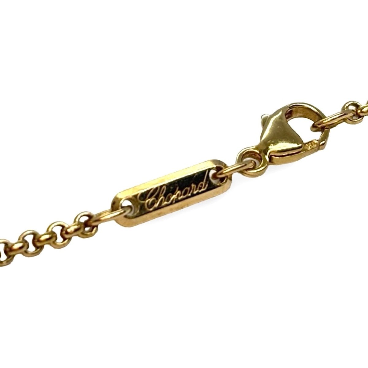 Collier Pendentif CHOPARD "Happy Diamond" en or jaune et diamant - Castafiore