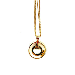 Collier Pendentif CHOPARD "Happy Diamonds" en or jaune et diamants - Castafiore