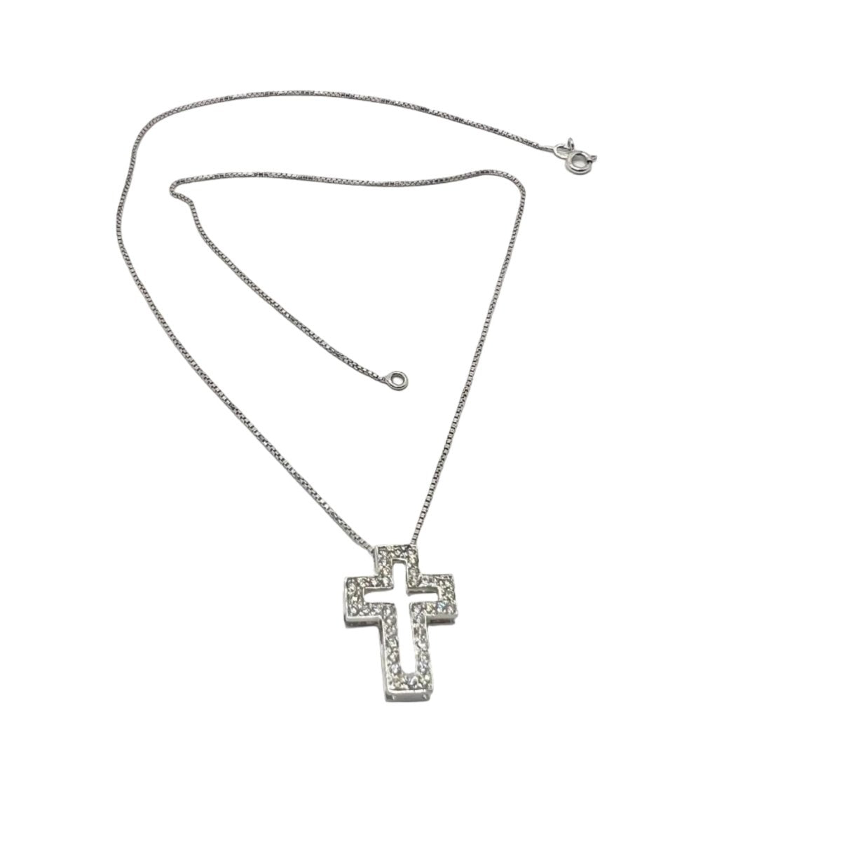 Collier Pendentif COPPINI en or blanc et diamants - Castafiore
