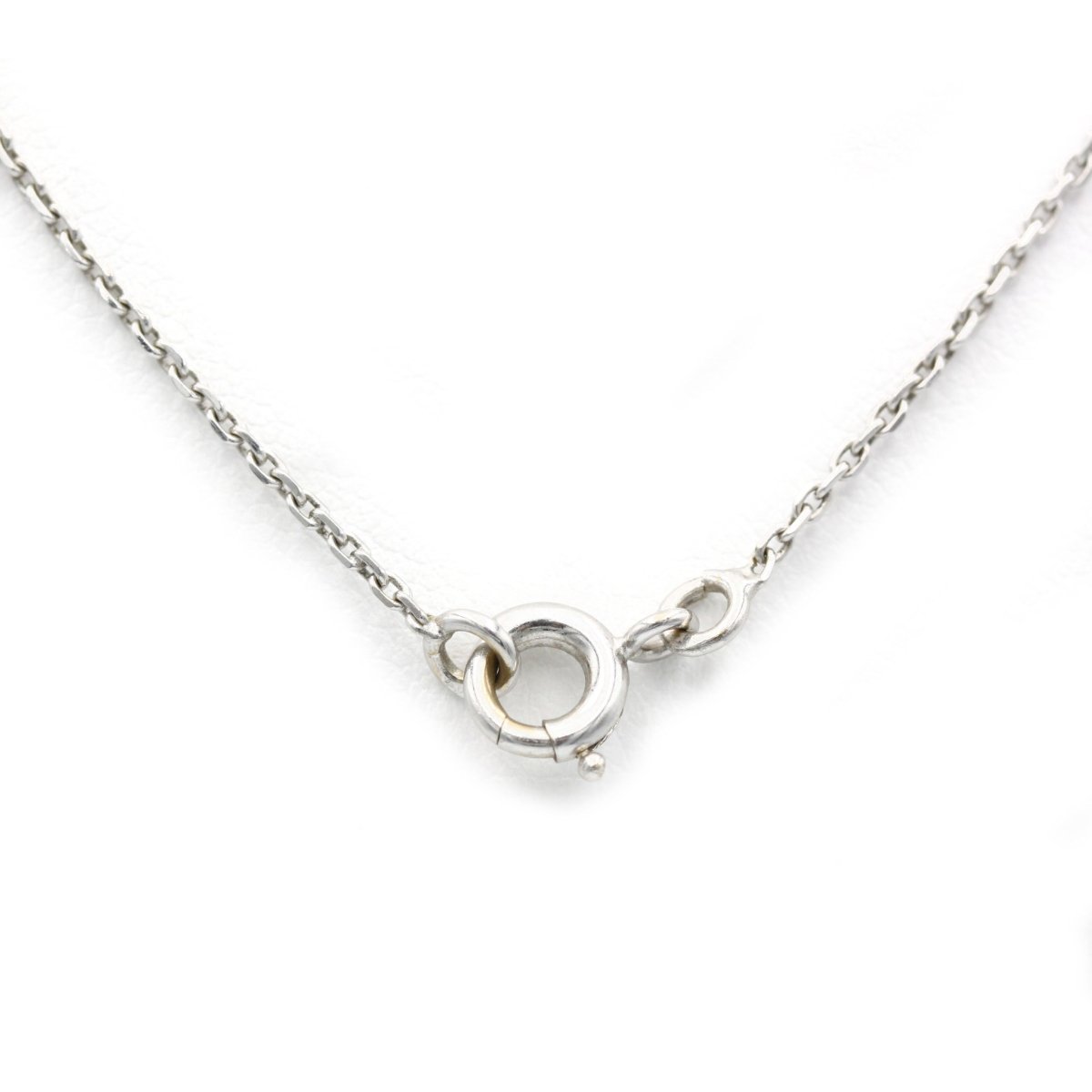 Collier Pendentif Croix - Or blanc & Diamants - Castafiore