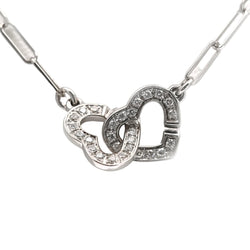 Collier Pendentif DINH VAN en or blanc et diamants - Castafiore
