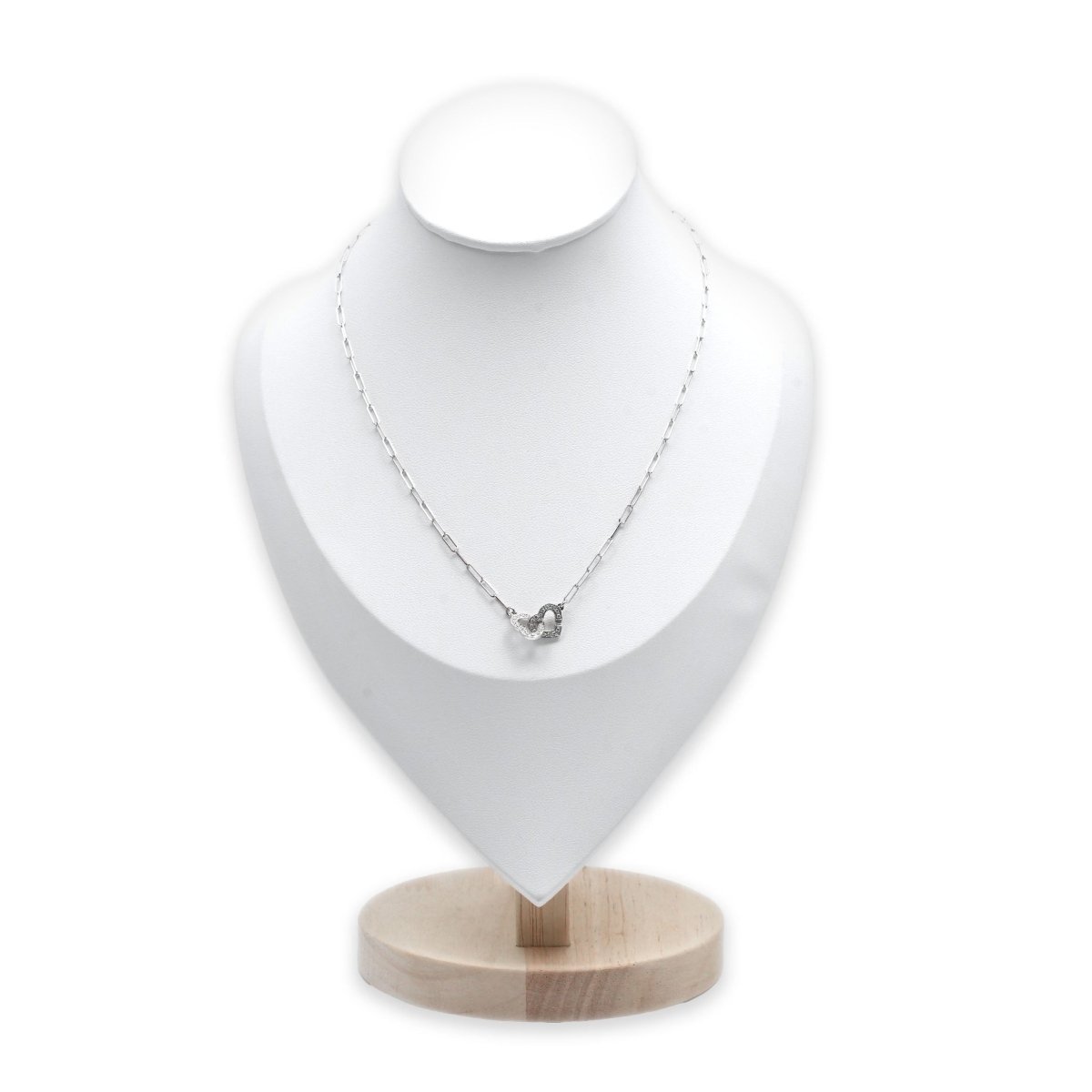 Collier Pendentif DINH VAN en or blanc et diamants - Castafiore