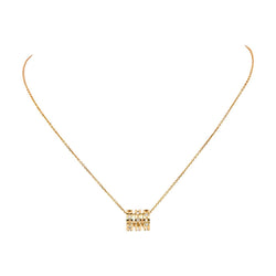 Dinh Van Necklace Pulse Yellow gold diamond