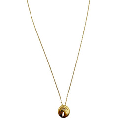 Collier Pendentif DINH VAN "Punaise" en or jaune et diamant - Castafiore