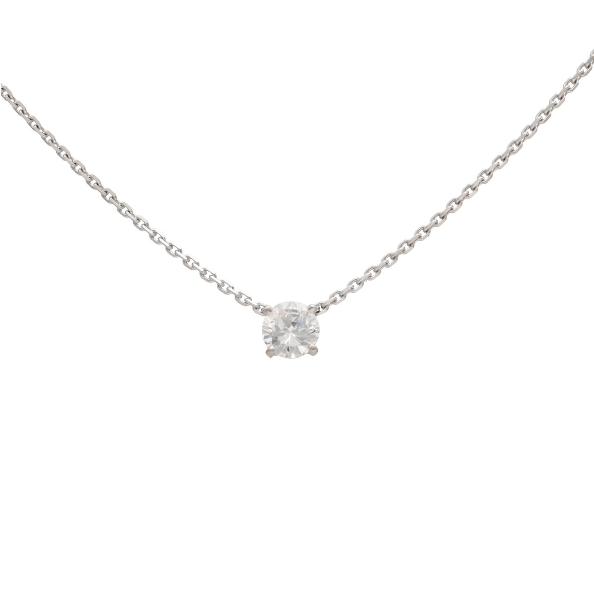 Collier pendentif en or 18 carats et diamant - Castafiore