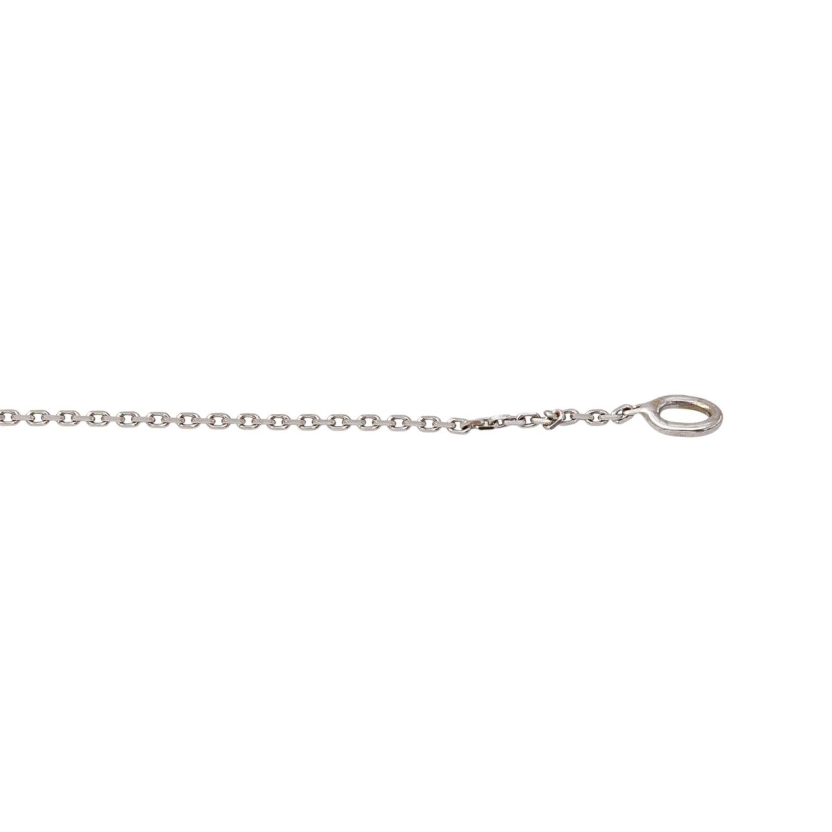 Collier Pendentif en or blanc, émeraude et diamants - Castafiore